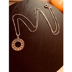 Sterling Silver Moon Phase Necklace🌕✨